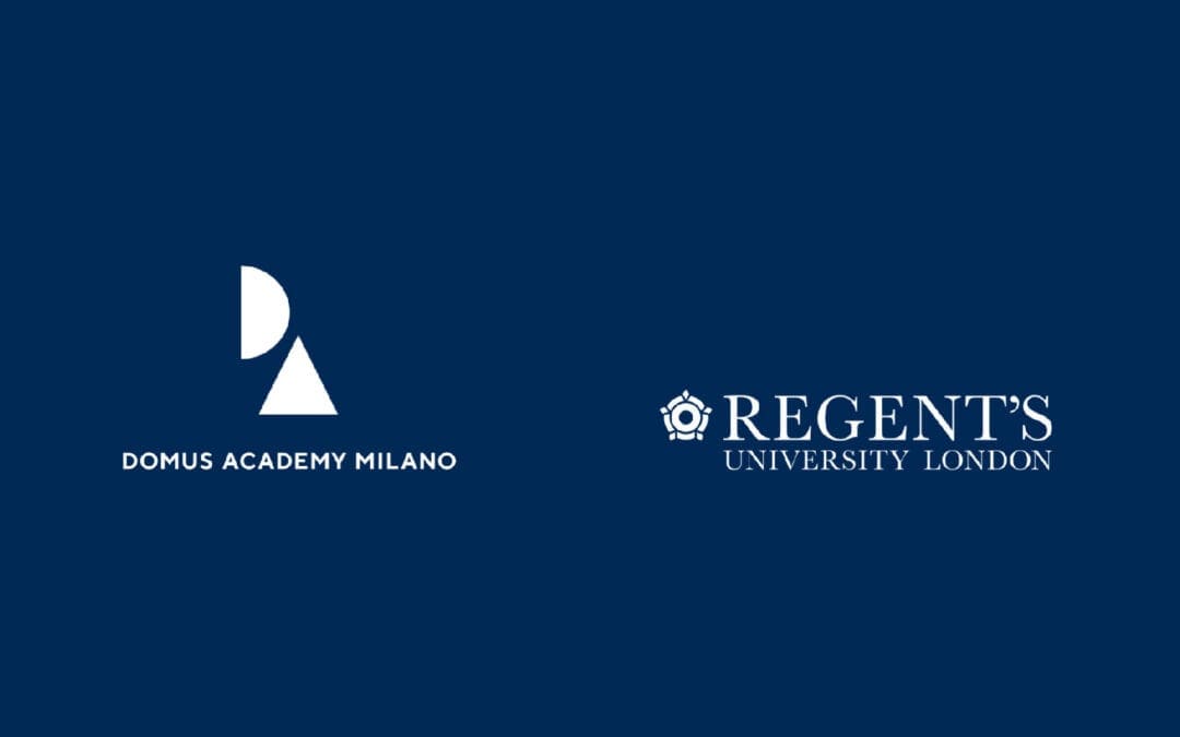 重大消息 | Domus Academy x Regent’s University London 雙碩士學位