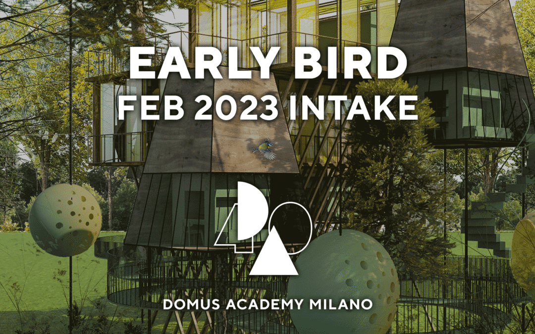 [已截止] Domus Academy 義大利設計碩士學院 2023年2月碩士10%學費減免早鳥方案